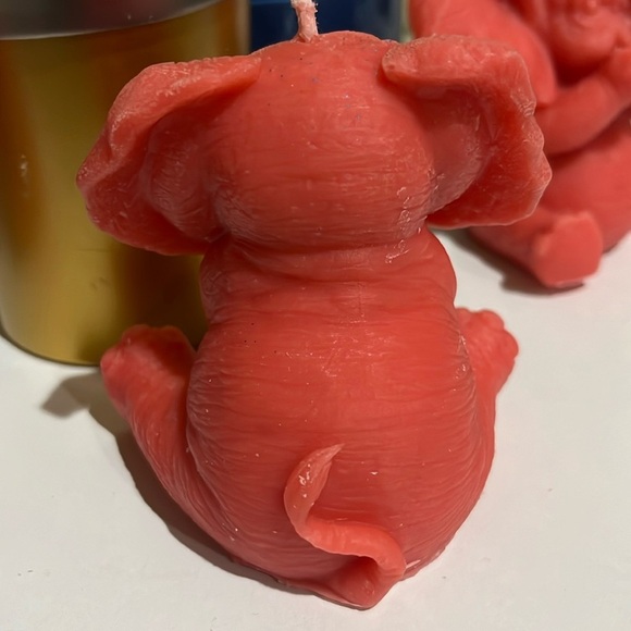 Alabama Roll Tide Big Al Hear No Evil See No Evil Speak No Evil Candle Set - Picture 5 of 8